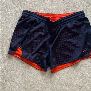 Uva running navy medium shorts